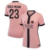 Camiseta Paris Saint-Germain Randal Kolo Muani #23 Tercera Equipación para mujer 2024-25 manga corta